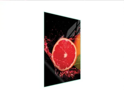 Produktbild von Glasschneidebrett 35x52 Grapefruit