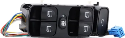 Produktbild von RIDEX 1761S0024 Fensterheberschalter passend für MERCEDES-BENZ C-Klasse Limousine (W203) Vorne Fensterheber Schalter