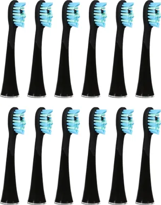 Produktbild von AILORIA SHINE BRIGHT - Extra Clean Ersatzbürstenköpfe 12er Set BLAU
