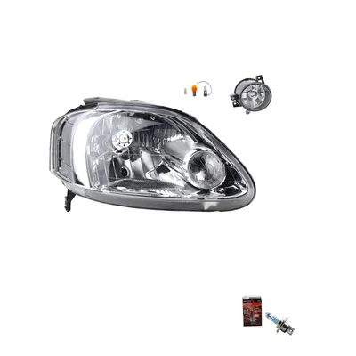 Obrázek produktu pro Světlomety + žárovky Osram Night Breaker Laser, vhodné pro VW Fox 5Z1, výrobní období 01/07-08/09, typ H4, čísla dílů: 5Z1 01/07-08/09, H4, R, 5Z1941006C, 6Q0941700, 5P0941704, 5W0941700, 5W0941700A, 5Z0941700