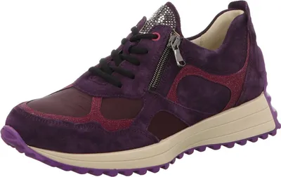 Produktbild von Waldläufer Damen Schnürschuhe 12129-3.5, 12129-4, 12129-4.5, 12129-5, 12129-5.5, 12129-6, 12129-6.5, 12129-7, 12129-7.5, 12129-8, 12129-8.5, 12129-9 WDL-797002-407 lila 9
