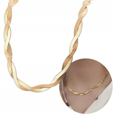 Imagen del producto de Collar dorado "Sefinat" para mujer, marca B&J, talla única