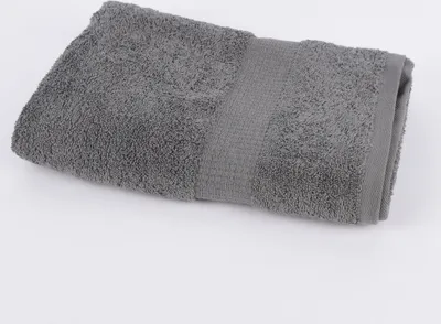 Produktbild von Qualitätsfrottee Handtuch 100% Baumwolle 500g/qm grau Größe  Duschtuch 70 x 140 cm
