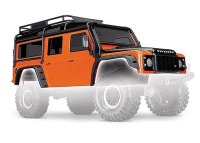 Produktbild von Traxxas TRX8011A Karo, Land Rover Defender, Adventure-Edition orange/schwarz