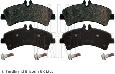 Produktbild von BLUE PRINT Bremsbeläge Satz Hinten passend für MERCEDES-BENZ SPRINTER 3,5-t Kasten (906) ADU174240