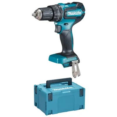 Obrázek produktu pro Makita DHP485ZJ, Elektrický šroubovák, Rukojeť pistole, Černá, Modrá, 1900, 500, 50 Nm, 1,3 cm
