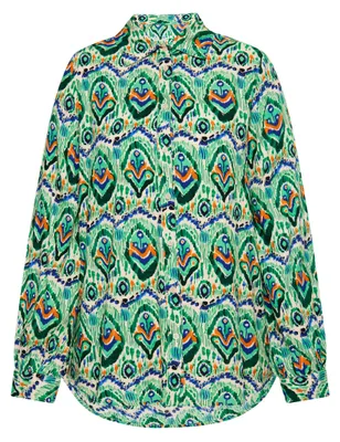 Immagine prodotto di Camicia da donna IMALA - verde, multicolore. Taglia: L