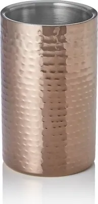Immagine prodotto di Raffreddatore per bottiglie, Ø 12 cm, altezza 19 cm, martellato, bronzo, rivestimento in PVD