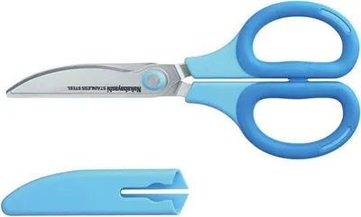 Produktbild von Sakutto Cut Standard-Schere, blau – Nakabayashi
