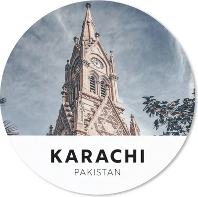 Produktbild von MuchoWow® Mauspad Mousepad Pakistan - Turm - Architektur 50x50 cm - Mousepads - Maus Mat - Pad - Mausunterlage - Vinyl