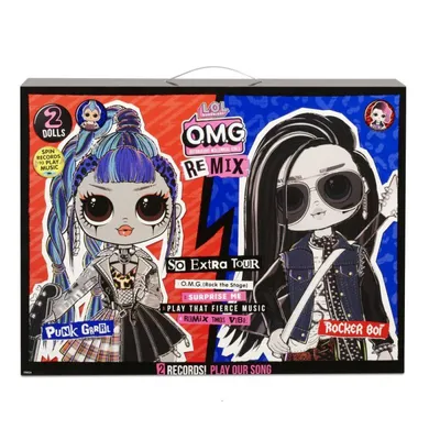 Immagine prodotto di MGA L.O.L Surprise OMG Remix Rocker Boi & Punk Grrrl Rock Lineup