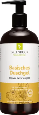 Produktbild von GREENDOOR Basisches Duschgel Ingwer Zitronengras
