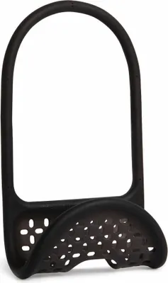 Image de Umbra Sling support pour lavabo, support pour lavabo, support pour évier, caoutchouc, noir, 20 cm, 1004294-040