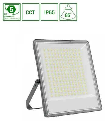 Productafbeelding van NOCTIS LED Buitenlamp met flitser, 150W, IP65, kleurtemperatuur instelbaar, grijs