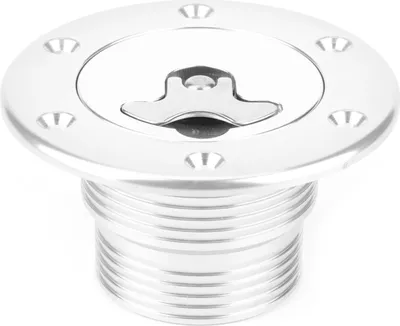 Produktbild von ID 43,5 mm/1,71in Aluminiumlegierung Flush Mount Brennstoffzellenschubkappe 6 Bolzenöffnung