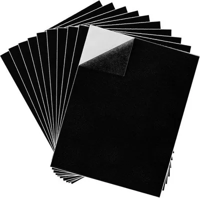 Productafbeelding van Famanu Zelfklevende schuimrubberplaten, 10 stuks – 3 mm dik – EVA-schuim – Antislip voor meubels