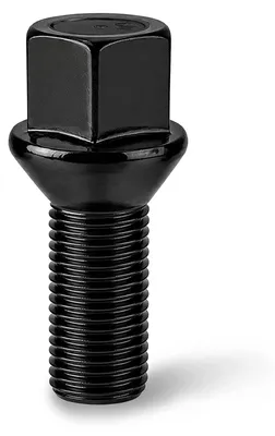 Obrázek produktu pro Šroub kola M14 28mm kuželový SW17 černý pro disky