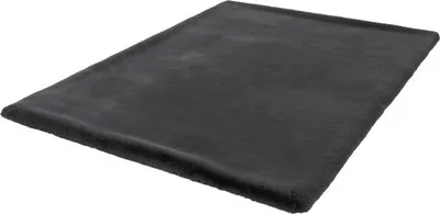 Produktbild von Lalee Heaven - Teppich - Teppich - Teppich - Teppich - Hochflor - Super weich -bequem Flauschig - Kaninchenfell - 240x330 cm Anthrazit