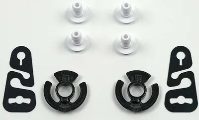 Produktbild von ARAI TX4 Screw Set White