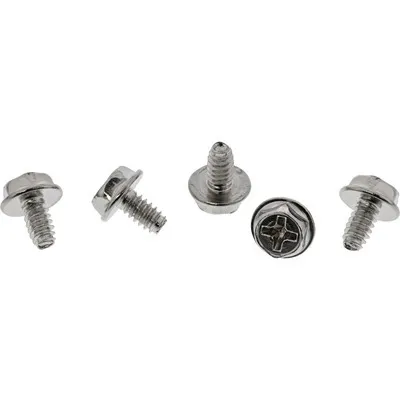Produktbild von InLine Schraubenset, für Slotbleche, 50-teilig, Metall, Silber