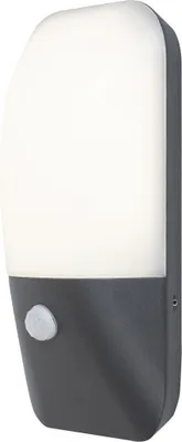 A product shot of an outdoor wall light.