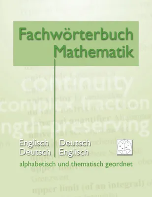 Produktbild von Fachwörterbuch Mathematik