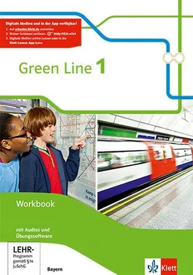 Immagine prodotto di Green Line 1. Workbook mit 2 Audios und Übungssoftware. Neue Ausgabe. Bayern