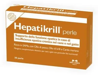 Produktbild von Hepatikrill für Hunde und Katzen, 30 Kapseln – zur Unterstützung der Leberfunktion bei Hunden und Katzen