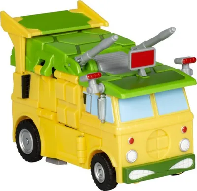 Produktbild von Transformers x Teenage Mutant Ninja Turtles Actionfigur Party Wallop 18 cm