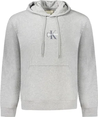 Produktbild von Graues Herren-Sweatshirt mit Kapuze und Kängurutasche - Trendig & Bequem