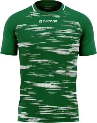 Produktbild von Sport-T-Shirt Givova Pixel Grün-Weiß Grün - M