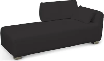 Produktbild von Dekoria Bezug für Mysinge Recamiere Sofa, anthrazit, Sofahusse, Mysinge Recamiere