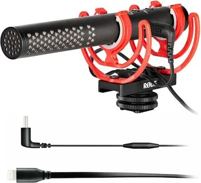 Immagine prodotto di Rode Videomic NTG con cavo di collegamento USB-C SC15