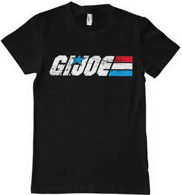 Produktbild von G.I. Joe Washed Logo T-Shirt - Medium - Black