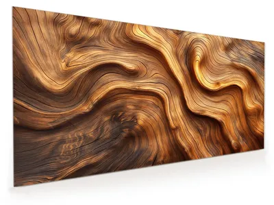 Produktbild von Küchenrückwand Spritzschutz Glas mit Motiv Holzstruktur 40 x 40 cm
