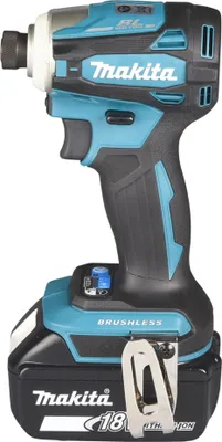 Zdjęcie produktu dla Makita DTD172Z, Klucz udarowy, Bezszczotkowy, Czarny, Niebieski, 1/4", 3800 RPM, 180 N·m