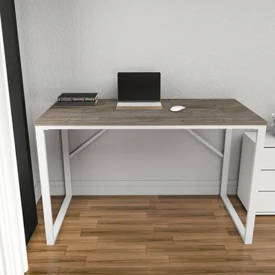 Produktbild von Decorotika Layton Computertisch Weiß Wenge