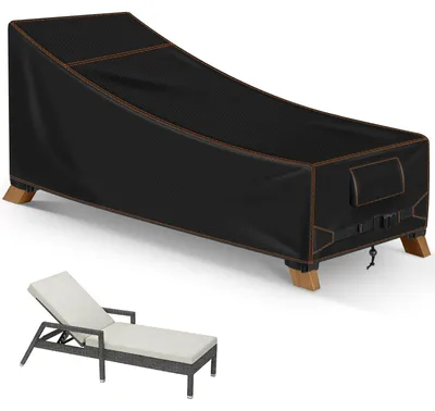 Image de Housse de protection pour transat, imperméable et résistante aux UV