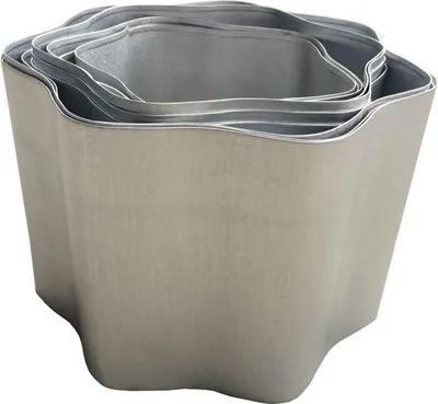 Produktbild von TrendLine Metall-Rasenkante 6 m x 15 cm