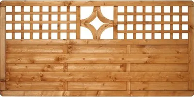 Produktbild von Vorgartenzaun Konsta Livia 180 x 90 cm kirschbaum