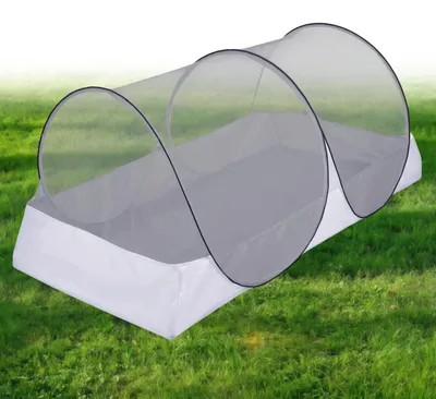 Immagine prodotto di Omgoods - Tenda da letto, dimensioni 200x100x73 cm - Ideale per bambini e campeggio