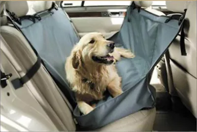 Produktbild von Premium Hunde Auto Schutzdecke & Schondecke – Wasserdichte Autodecke für Rücksitz & Kofferraum, Kratzfest & Rutschfest, Universale Passform