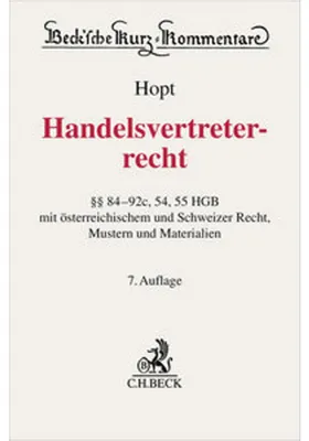 Immagine prodotto di Handelsvertreterrecht