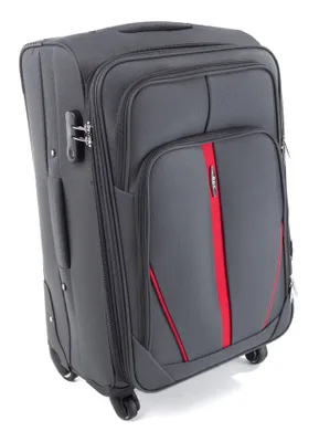 Produktbild von RGL S-020 XL Koffer Stoffkoffer 4 Rollen Erweiterbar Grösse: XL Farbe: Grau