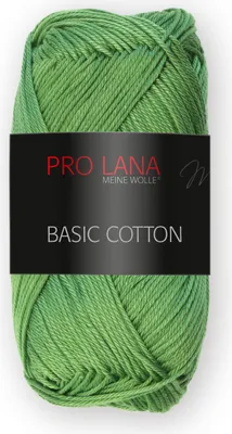 Produktbild von Pro Lana Basic Baumwolle 50g (177) apfelgrün