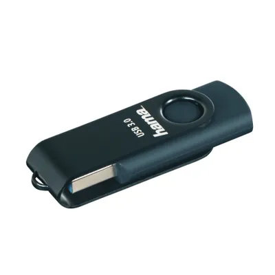 Zdjęcie produktu dla hama 182465 hama USB 3.0 Speicherstick "Rotate", 128 GB, petrolblau