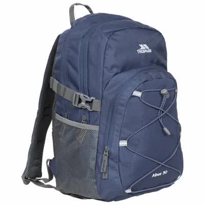 Produktbild von Trespass Rucksack 30L - Albus navy/weiß - sportlicher Backpack für Schule und Outdoor