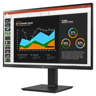 Produktbild von LG 27BQ75QB-B - LED-Monitor - 68.6 cm (27") - 2560 x 1440 QHD @ 75 Hz