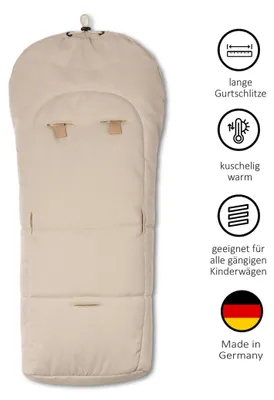 Produktbild von Hofbrucker Lammfell-Fußsäckchen Leni für Babyschale und Kinderwagen