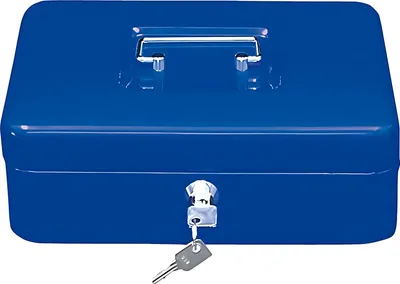 Produktbild von WEDO Geldkassette 145303X 25x18x9cm Größe 3 blau